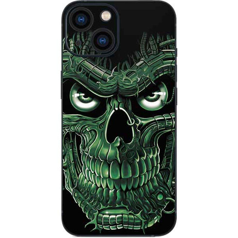 Liquid Blue Terminator Dragon iPhone 13 Mini Skin