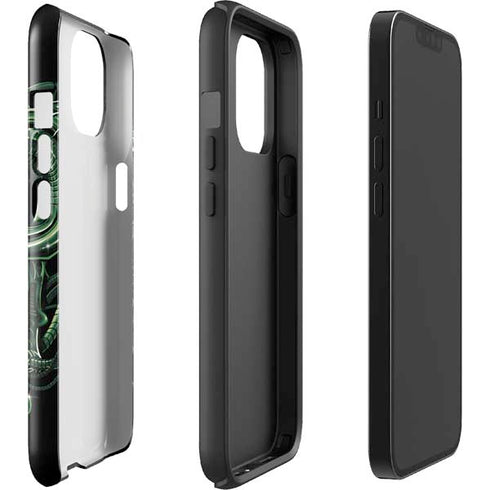 Liquid Blue Terminator Dragon iPhone 14 Impact Case