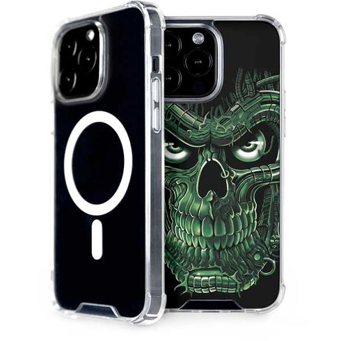 Liquid Blue Terminator Dragon iPhone 15 Pro Max MagSafe Case