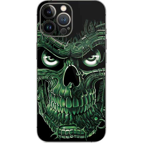 Liquid Blue Terminator Dragon iPhone 14 Pro Max Skin