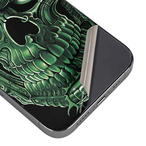 Liquid Blue Terminator Dragon iPhone 14 Pro Max Skin