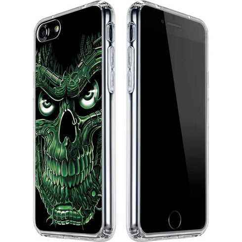 Liquid Blue Terminator Dragon iPhone SE (2nd & 3rd Gen) Clear Case