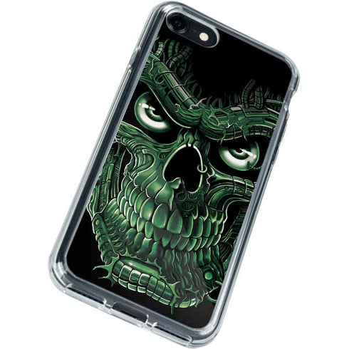 Liquid Blue Terminator Dragon iPhone SE (2nd & 3rd Gen) Clear Case