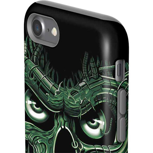 Liquid Blue Terminator Dragon iPhone SE (2nd & 3rd Gen) Pro Case