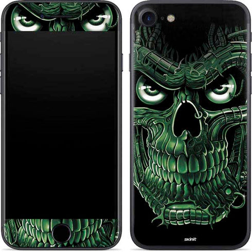 Liquid Blue Terminator Dragon iPhone SE (2nd & 3rd Gen) Skin