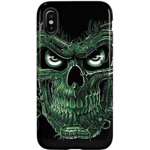 Liquid Blue Terminator Dragon iPhone X Pro Case