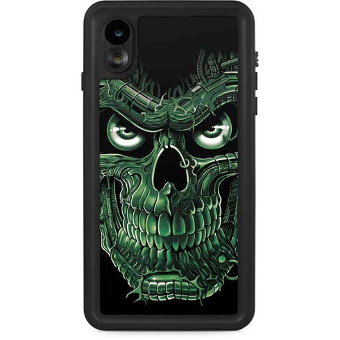 Liquid Blue Terminator Dragon iPhone XR Waterproof Case