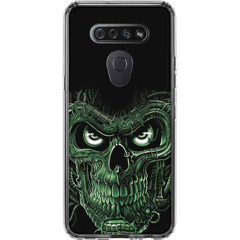 Liquid Blue Terminator Dragon LG K51/Q51 Clear Case