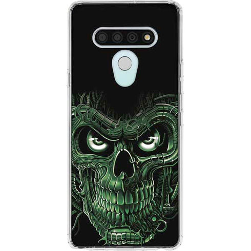 Liquid Blue Terminator Dragon LG Stylo 6 Clear Case