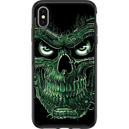 Liquid Blue Terminator Dragon Otterbox Symmetry iPhone Skin