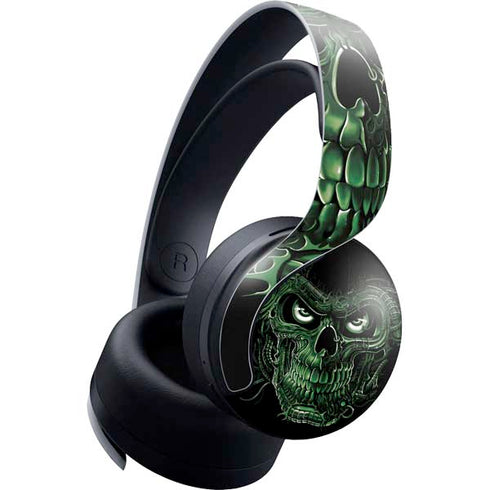 Liquid Blue Terminator Dragon PULSE 3D Wireless Headset for PS5 Skin