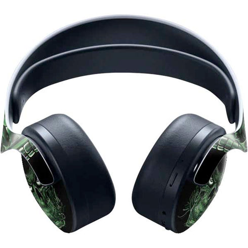 Liquid Blue Terminator Dragon PULSE 3D Wireless Headset for PS5 Skin