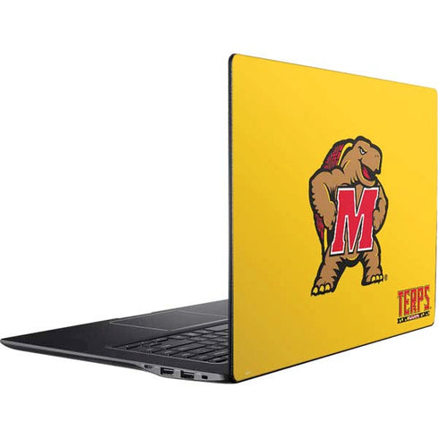 University of Maryland Terps Yellow Ativ Book 9 (15.6in 2014) Skin