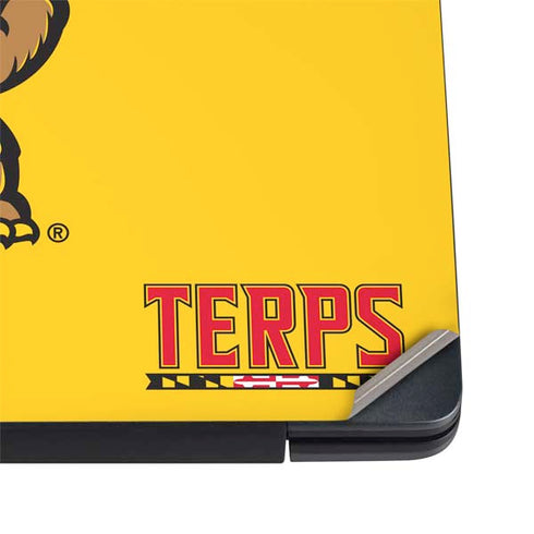 University of Maryland Terps Yellow Dell Vostro Skin