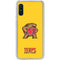 University of Maryland Terps Yellow Galaxy A10e Clear Case