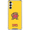 University of Maryland Terps Yellow Galaxy A14 5G Clear Case