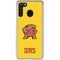 University of Maryland Terps Yellow Galaxy A21 Clear Case