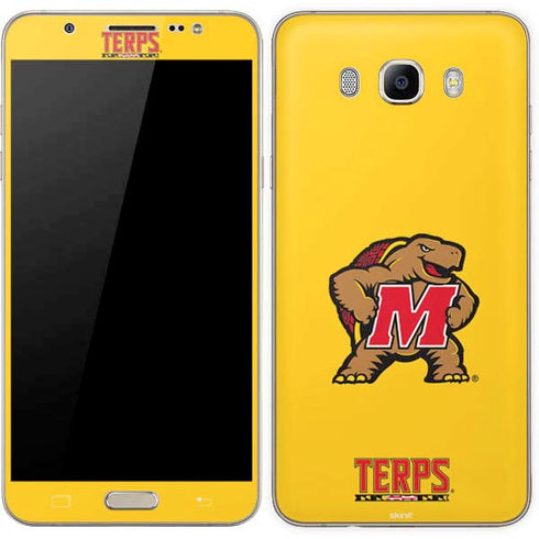 University of Maryland Terps Yellow Galaxy J7 Skin