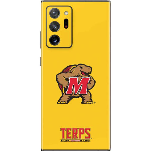 University of Maryland Terps Yellow Galaxy Note20 Ultra 5G Skin