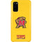 University of Maryland Terps Yellow Galaxy S20 Lite Case