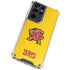 University of Maryland Terps Yellow Galaxy S21 Ultra 5G Clear Case