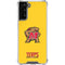 University of Maryland Terps Yellow Galaxy S22 Plus Clear Case