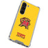 University of Maryland Terps Yellow Galaxy S23 Clear Case