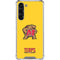 University of Maryland Terps Yellow Galaxy S23 Plus Clear Case