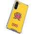 University of Maryland Terps Yellow Galaxy S23 Plus Clear Case