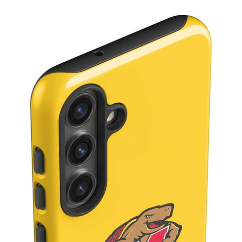 University of Maryland Terps Yellow Galaxy S24 Plus Impact Case