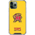 University of Maryland Terps Yellow iPhone 12 Pro Max Clear Case