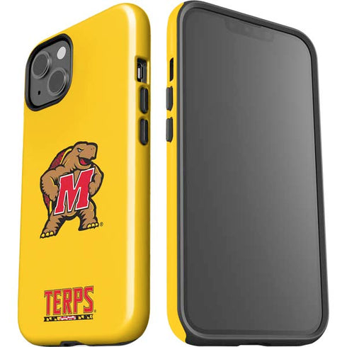 University of Maryland Terps Yellow iPhone 13 Impact Case