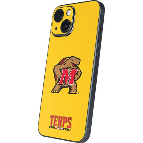 University of Maryland Terps Yellow iPhone 13 Mini Skin