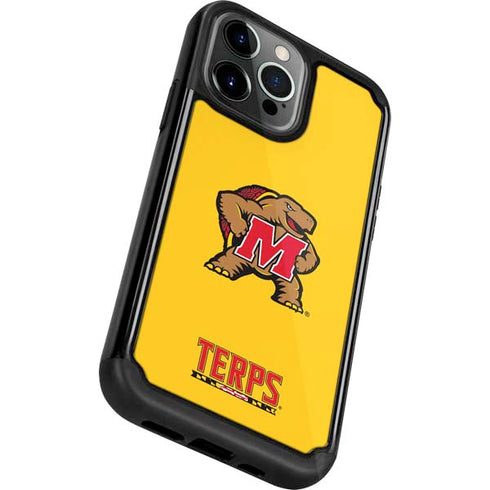 University of Maryland Terps Yellow iPhone 13 Pro Cargo Case