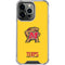 University of Maryland Terps Yellow iPhone 13 Pro Clear Case