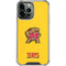 University of Maryland Terps Yellow iPhone 13 Pro Max Clear Case