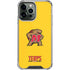 University of Maryland Terps Yellow iPhone 13 Pro Max Clear Case