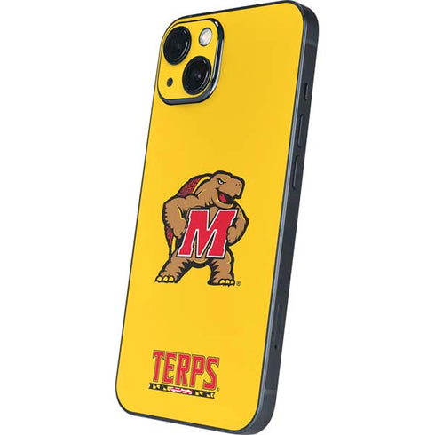 University of Maryland Terps Yellow iPhone 13 Skin