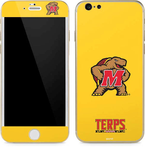 University of Maryland Terps Yellow iPhone 6/6s Skin