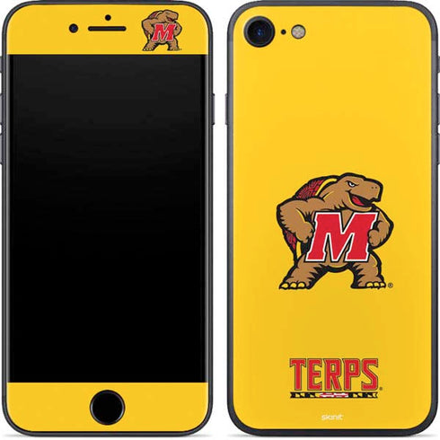 University of Maryland Terps Yellow iPhone 7 Skin