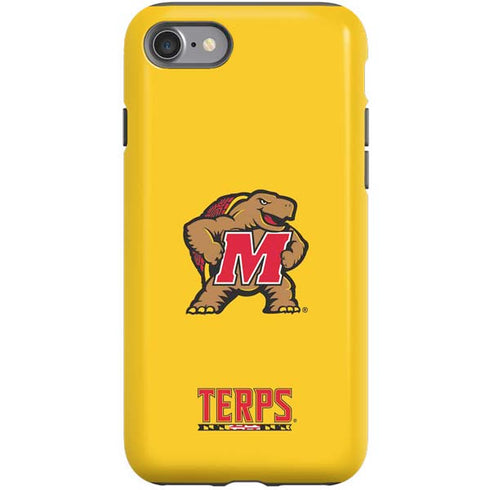 University of Maryland Terps Yellow iPhone SE (2nd & 3rd Gen) Pro Case