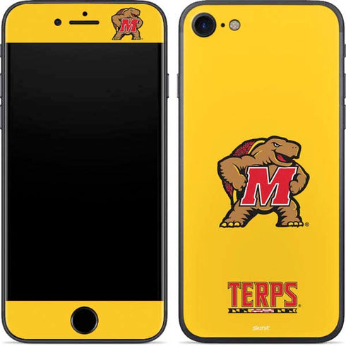 University of Maryland Terps Yellow iPhone SE (2nd & 3rd Gen) Skin