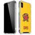 University of Maryland Terps Yellow iPhone XS Max Clear Case