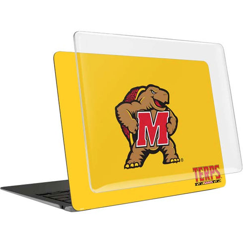 University of Maryland Terps Yellow MacBook Air 13in (2020) Case plus Skin