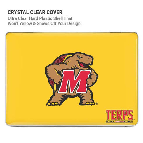 University of Maryland Terps Yellow MacBook Air 15in (2023-2025) Case plus Skin