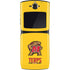 University of Maryland Terps Yellow Motorola RAZR Skin