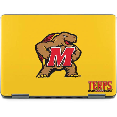 University of Maryland Terps Yellow Notebook 9 Pro 13in (2017) Skin