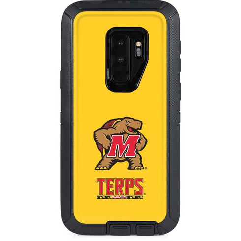 University of Maryland Terps Yellow Otterbox Defender Galaxy Skin