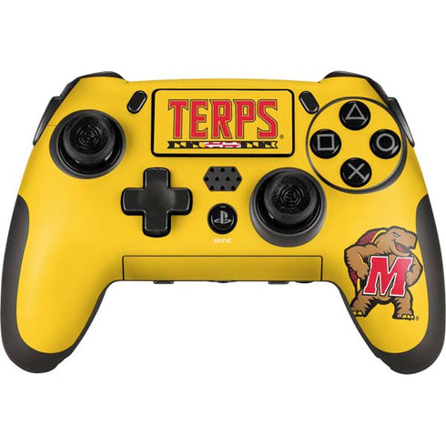 University of Maryland Terps Yellow PlayStation Scuf Vantage 2 Controller Skin