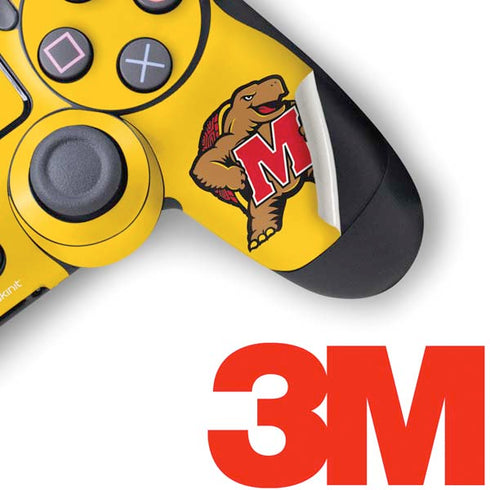 University of Maryland Terps Yellow PS4 Pro/Slim Controller Skin